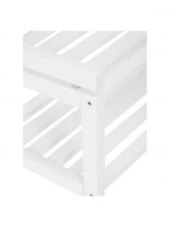 Rowico Étagère à chaussures en bois à 2 niveaux Confetti, larg. 80 x haut. 40 cm -Entrée & couloir Soldes Etagere a chaussures en bois a 2 niveaux Confetti 10