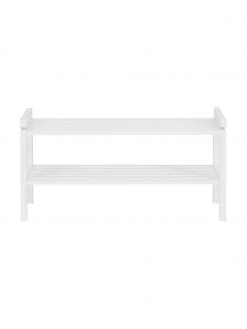 Rowico Étagère à chaussures en bois à 2 niveaux Confetti, larg. 80 x haut. 40 cm -Entrée & couloir Soldes Etagere a chaussures en bois a 2 niveaux Confetti 8