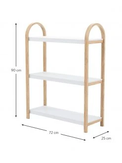 Umbra Étagère en métal avec cadre en bois Bellwood, larg. 72 x haut. 90 cm 9 Umbra Étagère en métal avec cadre en bois Bellwood, larg. 72 x haut. 90 cm -Entrée & couloir Soldes Etagere en metal avec cadre en bois Bellwood 3