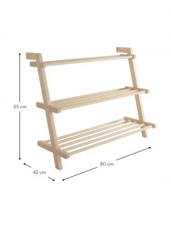 Meuble à chaussures 3 niveaux Eddison, larg. 80 x haut. 65 cm 8 Meuble à chaussures 3 niveaux Eddison, larg. 80 x haut. 65 cm -Entrée & couloir Soldes Meuble a chaussures 3 niveaux Eddison 2