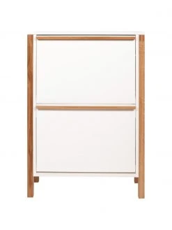 Woodman Meuble à chaussures avec 2 portes à clapet Northgate, larg. 65 x haut. 93 cm -Entrée & couloir Soldes Meuble a chaussures avec 2 portes a clapet Northgate 5