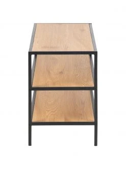 Meuble à chaussures bois et métal Seaford, larg. 77 x haut. 50 cm -Entrée & couloir Soldes Meuble a chaussures bois et metal Seaford 2