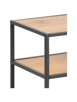 Meuble à chaussures bois et métal Seaford, larg. 77 x haut. 50 cm -Entrée & couloir Soldes Meuble a chaussures bois et metal Seaford 4