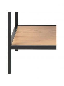 Meuble à chaussures bois et métal Seaford, larg. 77 x haut. 50 cm -Entrée & couloir Soldes Meuble a chaussures bois et metal Seaford 5