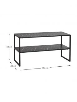 Rowico Meuble à chaussures métal noir Malone, larg. 80 x haut. 42 cmSeulement 1 produit disponible 8 Rowico Meuble à chaussures métal noir Malone, larg. 80 x haut. 42 cmSeulement 1 produit disponible -Entrée & couloir Soldes Meuble a chaussures metal noir Malone 2