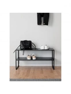 Rowico Meuble à chaussures métal noir Malone, larg. 80 x haut. 42 cmSeulement 1 produit disponible 11 Rowico Meuble à chaussures métal noir Malone, larg. 80 x haut. 42 cmSeulement 1 produit disponible -Entrée & couloir Soldes Meuble a chaussures metal noir Malone 5