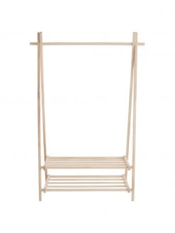 Meuble d'entrée avec 2 tablettes à chaussures Cole, larg. 100 x haut. 150 cm -Entrée & couloir Soldes Meuble dentree avec 2 tablettes a chaussures Cole 2