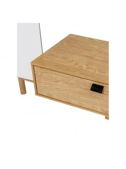 Woodman Meuble d'entrée bois de chêne avec mirroir Entry, larg. 149 x haut. 180 cmDisponibilité limitée -Entrée & couloir Soldes Meuble dentree bois de chene avec mirroir Entry 5