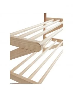 Meuble d'entrée mural bois de pin Cole, larg. 75 x prof. 32 cm -Entrée & couloir Soldes Meuble dentree mural bois de pin Cole 4