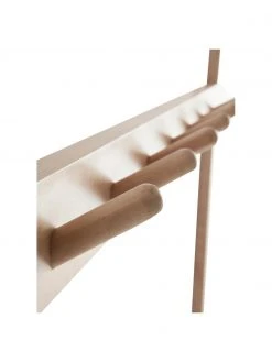 Meuble d'entrée mural bois de pin Cole, larg. 75 x prof. 32 cm -Entrée & couloir Soldes Meuble dentree mural bois de pin Cole 5