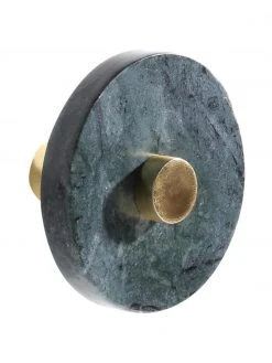 Patère en marbre Jona, Ø 5 x prof. 8 cm