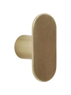 Hübsch Patère en métal Piccollo, larg. 4 x haut. 7 cm