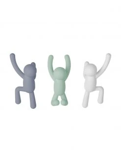 Umbra Patère enfant Buddy, 3 élém., Lot de différentes taillesDisponibilité limitée