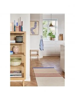 Hübsch Patère métal noir Swing, larg. 3 x haut. 13 cm -Entrée & couloir Soldes Patere metal noir Swing 5