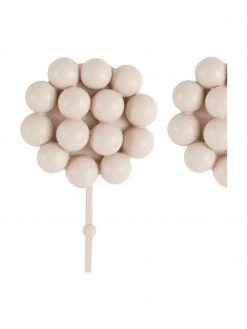 Patère porcelaine blanc crème Benevento, 2 pièces, larg. 11 x haut. 16 cm -Entrée & couloir Soldes Patere porcelaine blanc creme Benevento 2 pieces 5