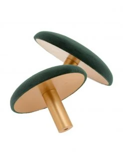 Patères en velours vert foncé Giza, 3 élém., Lot de différentes taillesSeulement 1 produit disponible -Entrée & couloir Soldes Pateres en velours vert fonce Giza 3 elem 5