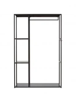 Penderie ouverte métallique Preston, larg. 110 x haut. 170 cmDisponibilité limitée -Entrée & couloir Soldes Penderie ouverte metallique Preston 2