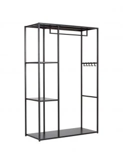 Penderie ouverte métallique Preston, larg. 110 x haut. 170 cmDisponibilité limitée -Entrée & couloir Soldes Penderie ouverte metallique Preston 3