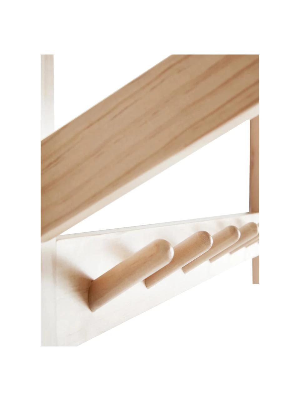 Porte-manteau avec tablette à chapeaux Cole, larg. 75 x haut. 32 cm 5 Porte-manteau avec tablette à chapeaux Cole, larg. 75 x haut. 32 cm – Image 5