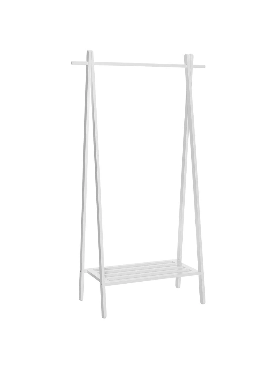 Porte-manteau bois de chêne blanc Cloe, larg. 91 x haut. 159 cm 1 Porte-manteau bois de chêne blanc Cloe, larg. 91 x haut. 159 cm