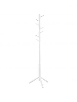 Porte-manteau en bois avec 6 crochets Bremen, larg. 51 x haut. 176 cm