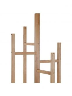 Woodman Porte-manteau en bois chêne avec 5 crochets Eigen, larg. 47 x haut. 175 cm 9 Woodman Porte-manteau en bois chêne avec 5 crochets Eigen, larg. 47 x haut. 175 cm -Entrée & couloir Soldes Porte manteau en bois chene avec 5 crochets Eigen 3