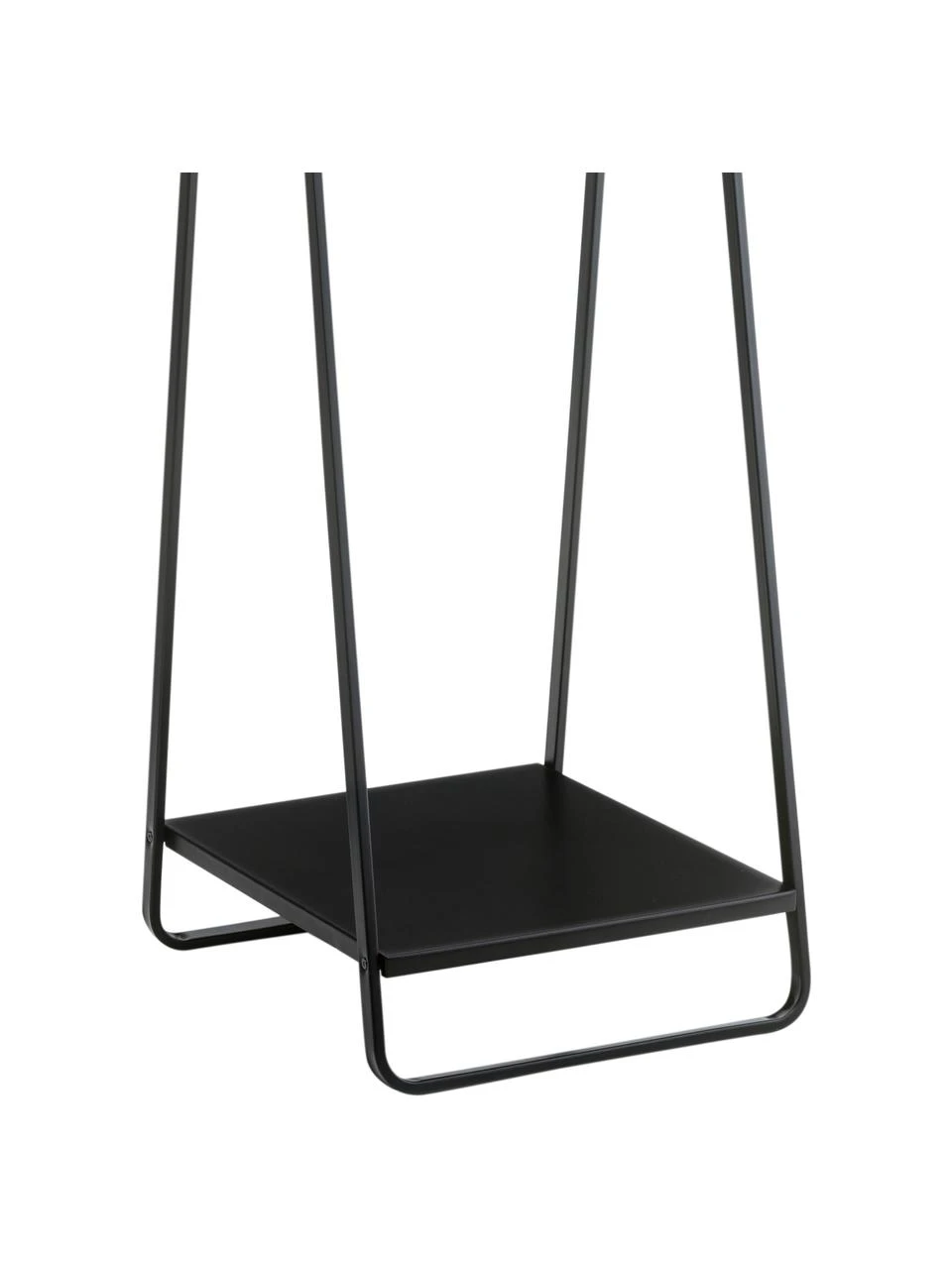 Yamazaki Porte-manteau en métal noir Tower, larg. 52 x haut. 140 cm 4 Yamazaki Porte-manteau en métal noir Tower, larg. 52 x haut. 140 cm – Image 4