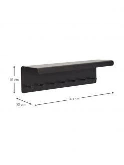 Hübsch Portemanteau en métal Bow, larg. 40 x haut. 10 cm -Entrée & couloir Soldes Portemanteau en metal Bow 2