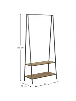 Portemanteau en métal Seaford, larg. 77 x haut. 165 cm -Entrée & couloir Soldes Portemanteau en metal Seaford 2