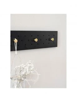 Rowico Portemanteau métal noir Malone, larg. 80 x haut. 12 cm -Entrée & couloir Soldes Portemanteau metal noir Malone 2