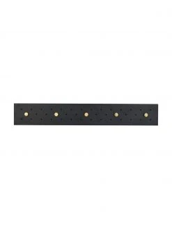 Rowico Portemanteau métal noir Malone, larg. 80 x haut. 12 cm -Entrée & couloir Soldes Portemanteau metal noir Malone 4