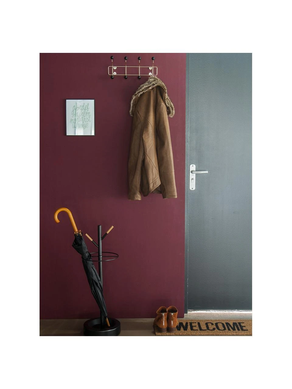 Present Time Portemanteau mural Saturnus, larg. 34 x haut. 15 cm 2 Present Time Portemanteau mural Saturnus, larg. 34 x haut. 15 cm – Image 2