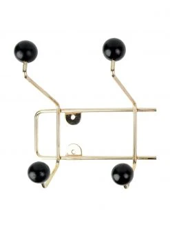 Present Time Portemanteau mural XL en métal Saturnus, larg. 54 x haut. 16 cm 7 Present Time Portemanteau mural XL en métal Saturnus, larg. 54 x haut. 16 cm -Entrée & couloir Soldes Portemanteau mural XL en metal Saturnus 3