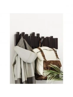 Umbra Portemanteau mural design Quan, larg. 48 x haut. 18 cm -Entrée & couloir Soldes Portemanteau mural design Quan 14