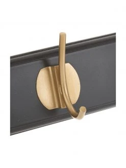 Nordal Portemanteau mural en bois Edgy, larg. 60 x haut. 7 cm 10 Nordal Portemanteau mural en bois Edgy, larg. 60 x haut. 7 cm -Entrée & couloir Soldes Portemanteau mural en bois Edgy 10