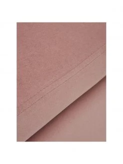 Westwing Collection Pouf avec rangement velours rose Winou, larg. 50 x haut. 48 cm -Entrée & couloir Soldes Pouf avec rangement velours rose Winou 4