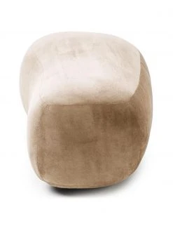 Westwing Collection Pouf canapé haricot couleur sable Alba, larg. 130 x prof. 62 cm -Entrée & couloir Soldes Pouf canape haricot couleur sable Alba 5