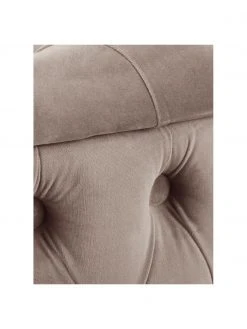 Westwing Collection Pouf coffre XL en velours beige Chiara, Ø 70 x haut. 42 cm 11 Westwing Collection Pouf coffre XL en velours beige Chiara, Ø 70 x haut. 42 cm -Entrée & couloir Soldes Pouf coffre XL en velours beige Chiara 5