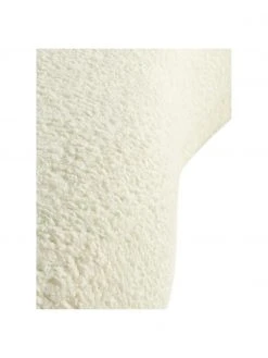 Pouf en peluche blanc crème Coconino, larg. 160 x haut. 36 cm -Entrée & couloir Soldes Pouf en peluche blanc creme Coconino 5