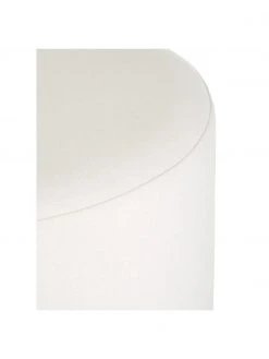 Westwing Collection Pouf rond blanc crème Daisy, Ø 38 x haut. 45 cm -Entrée & couloir Soldes Pouf rond blanc creme Daisy 4