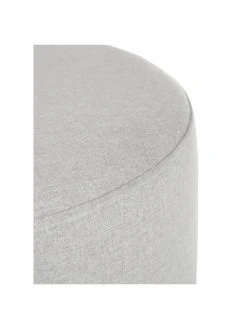 Westwing Collection Pouf rond gris clair Daisy, Ø 38 x haut. 45 cm -Entrée & couloir Soldes Pouf rond gris clair Daisy 4