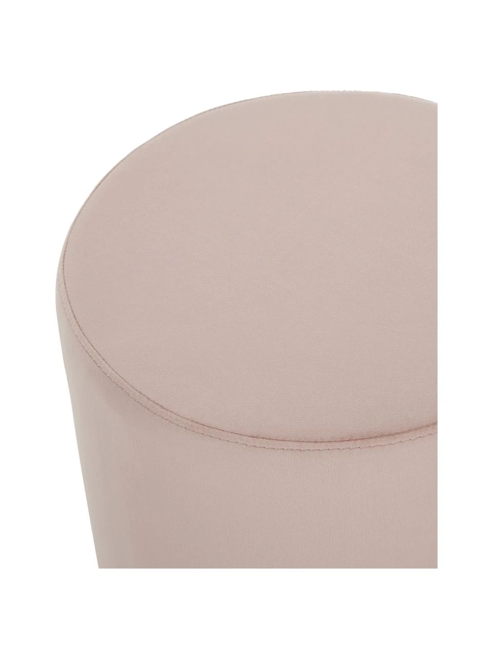 Westwing Collection Pouf rond velours Daisy, Ø 38 x haut. 45 cm 4 Westwing Collection Pouf rond velours Daisy, Ø 38 x haut. 45 cm – Image 4
