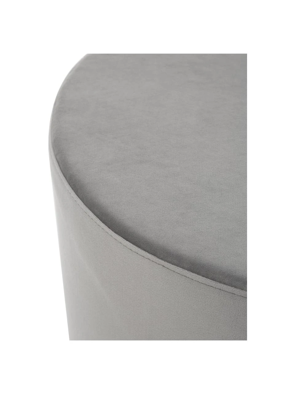 Westwing Collection Pouf rond velours Daisy, Ø 54 x haut. 38 cm 5 Westwing Collection Pouf rond velours Daisy, Ø 54 x haut. 38 cm – Image 5