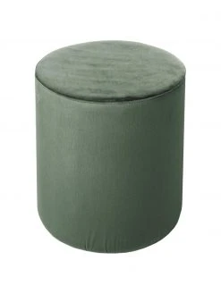 Westwing Collection Pouf rond velours vert Daisy, Ø 38 x haut. 45 cm 9 Westwing Collection Pouf rond velours vert Daisy, Ø 38 x haut. 45 cm -Entrée & couloir Soldes Pouf rond velours vert Daisy 3