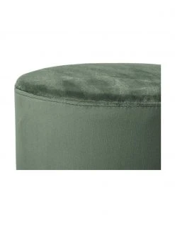 Westwing Collection Pouf rond velours vert Daisy, Ø 38 x haut. 45 cm 10 Westwing Collection Pouf rond velours vert Daisy, Ø 38 x haut. 45 cm -Entrée & couloir Soldes Pouf rond velours vert Daisy 4
