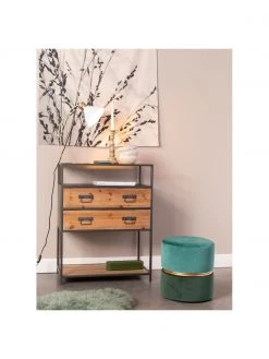 Pouf velours Bubbly, Ø 35 x haut. 39 cm 9 Pouf velours Bubbly, Ø 35 x haut. 39 cm -Entrée & couloir Soldes Pouf velours Bubbly 9