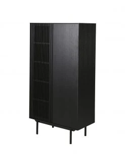 Rangement à façade nervurée Mojo, larg. 80 x haut. 150 cm -Entrée & couloir Soldes Rangement a facade nervuree Mojo 4