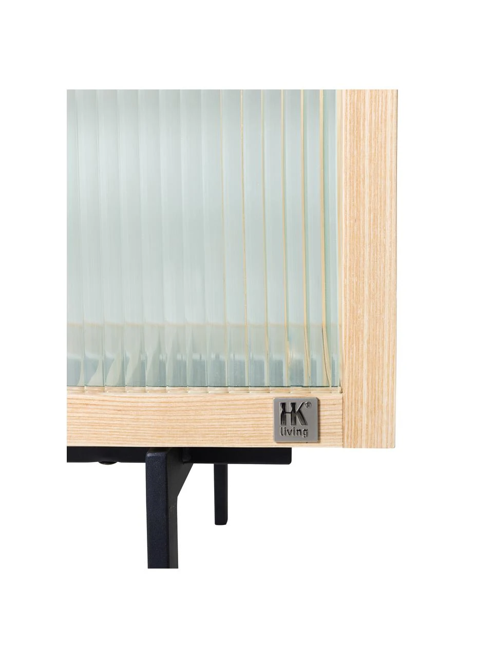 HKliving Rangement avec portes coulissantes Oli, larg. 80 x haut. 89 cm 6 HKliving Rangement avec portes coulissantes Oli, larg. 80 x haut. 89 cm – Image 6