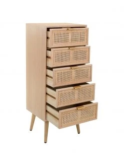 Rangement rustique Cayetana, larg. 42 x haut. 101 cm -Entrée & couloir Soldes Rangement rustique Cayetana 10