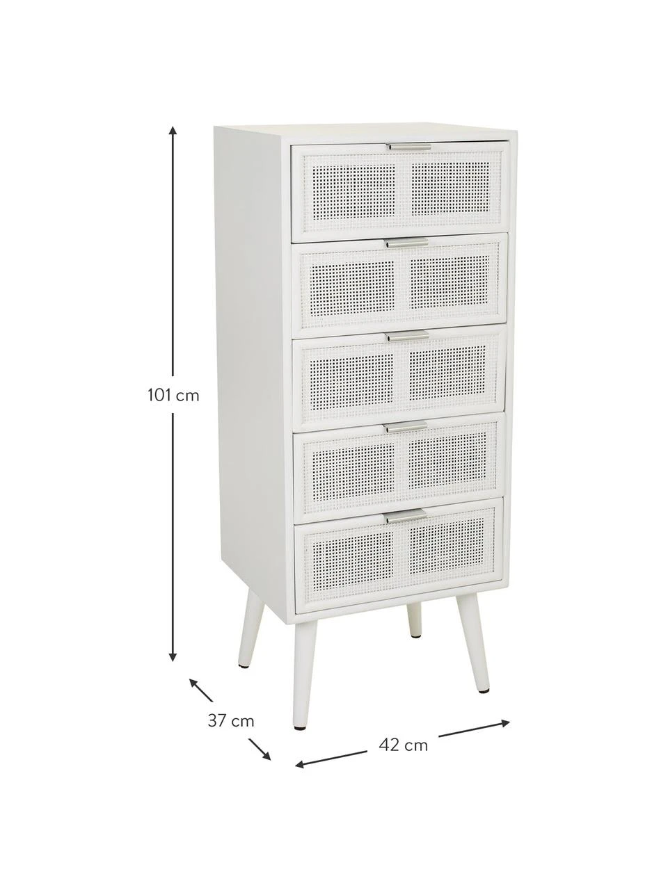 Rangement rustique Cayetana, larg. 42 x haut. 101 cmSeulement 1 produit disponible 3 Rangement rustique Cayetana, larg. 42 x haut. 101 cmSeulement 1 produit disponible – Image 3